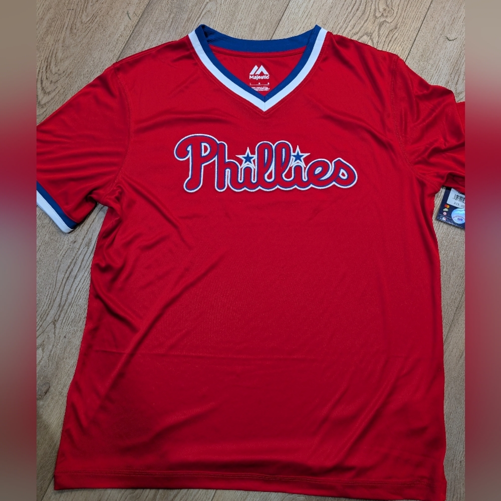 Philadelphia Phillies Men's Slip On Shirt